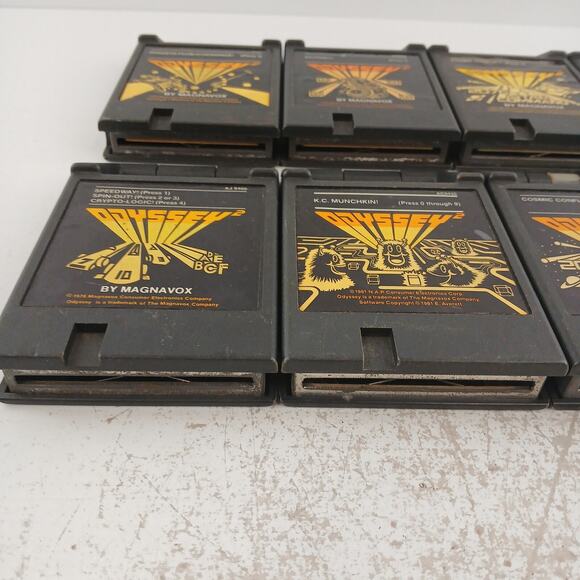 Lot of 8 Magnavox Odyssey 2 Video Game Cartridges - Vintage 1970s/80s - Picture 4 of 8
